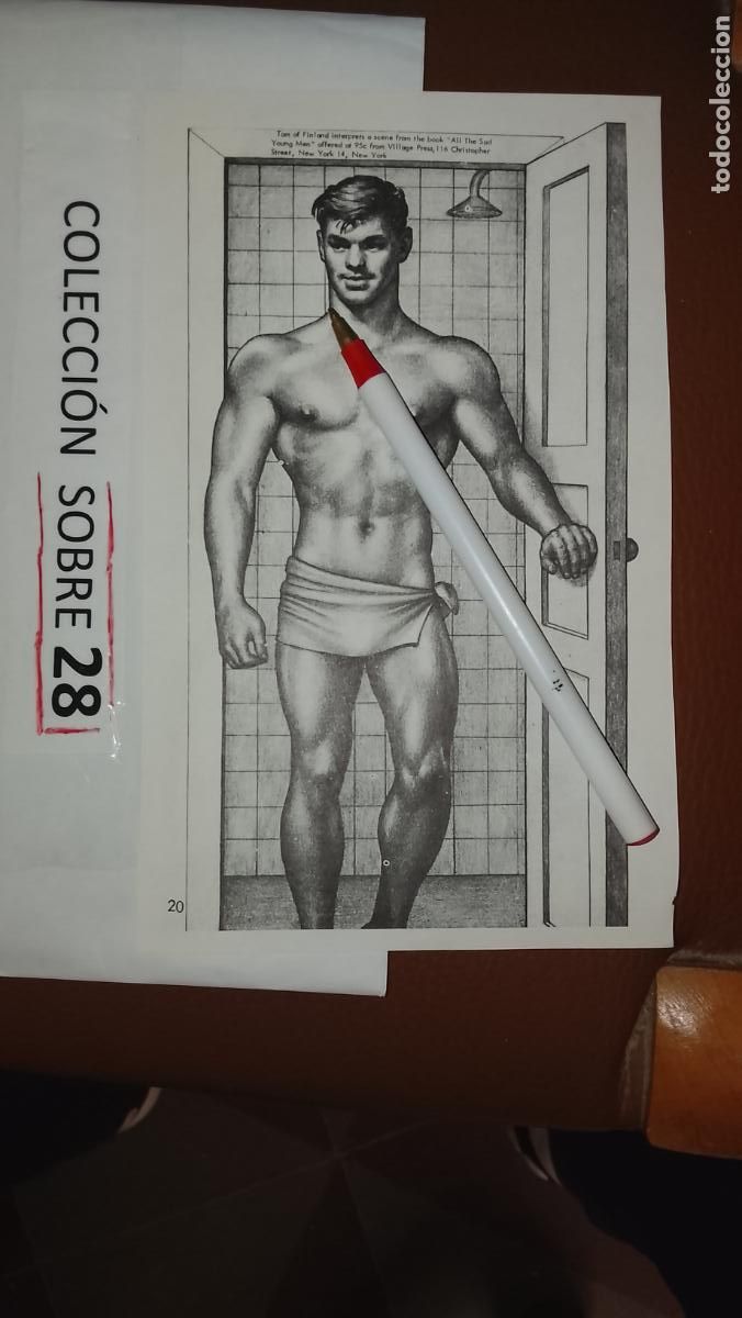 Outros: hoja tematica gay artistica fotografica o comic hombre erotico desnudos culturismo homo sexo EROTICA