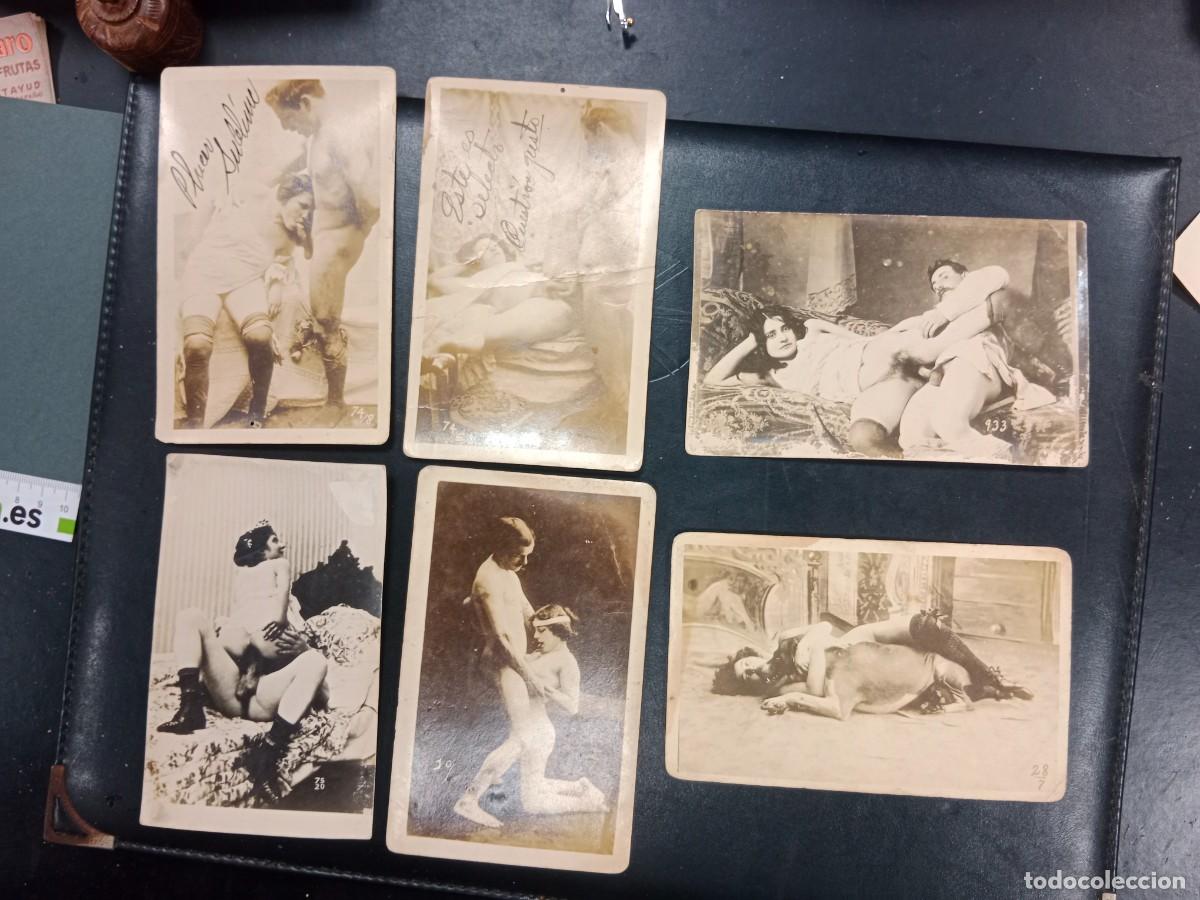 Autres: LOTE DE 6 ANTIGUAS TARJETAS POSTALES FOTOGRAFICAS EROTICAS / PORNOGRAFICAS - A&Ntilde;OS 20/30