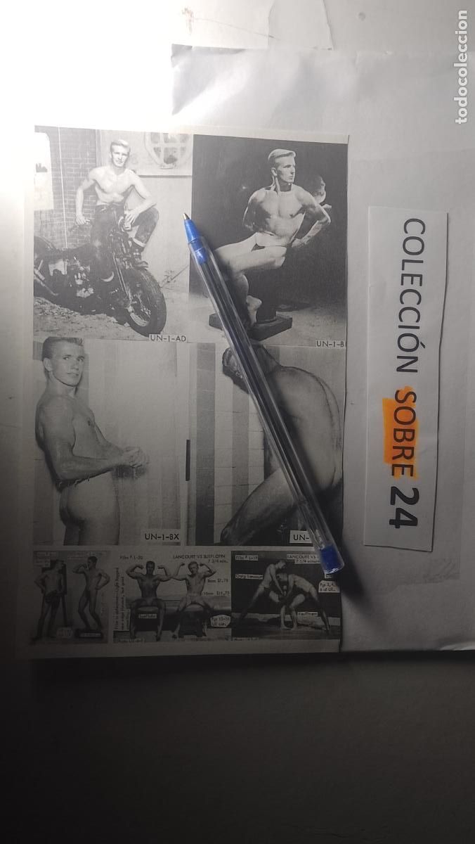 Autres: hoja tematica gay artistica fotografica o comic hombre erotico desnudos culturismo homo sexo EROTICA