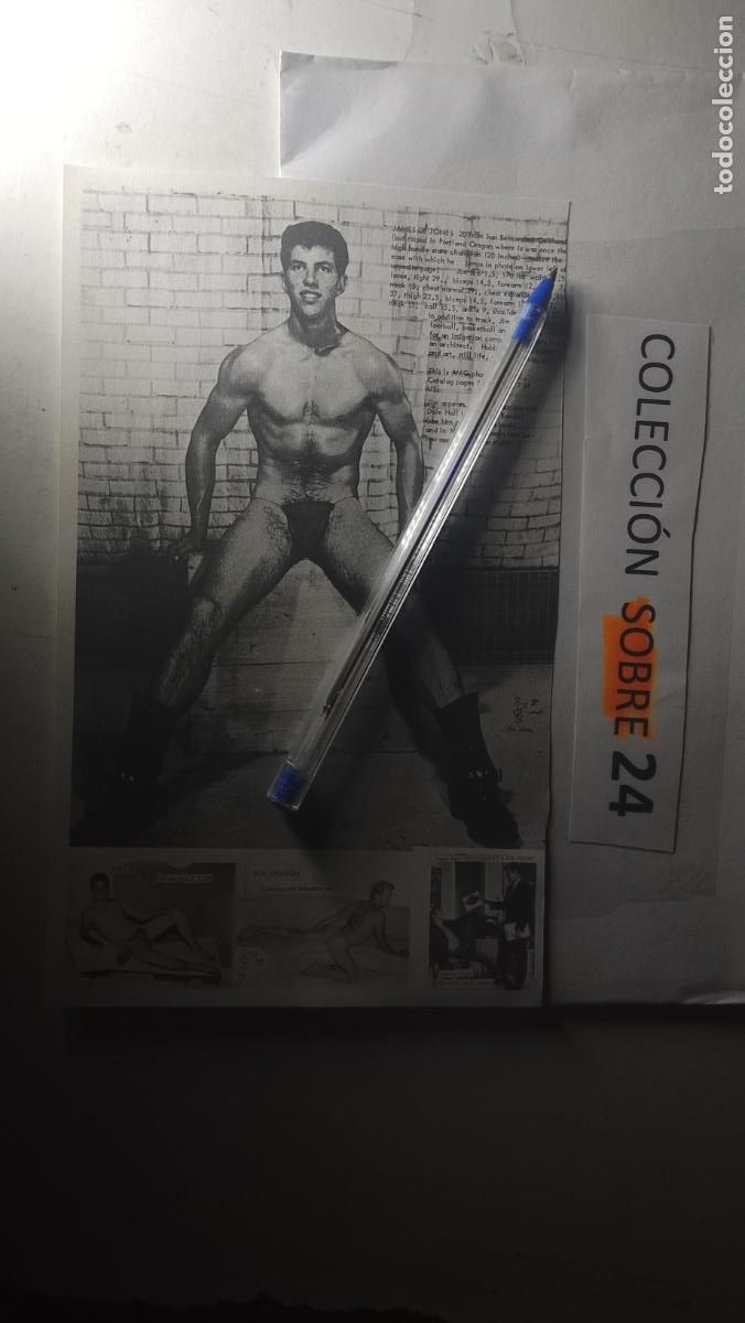 Autres: hoja tematica gay artistica fotografica o comic hombre erotico desnudos culturismo homo sexo EROTICA