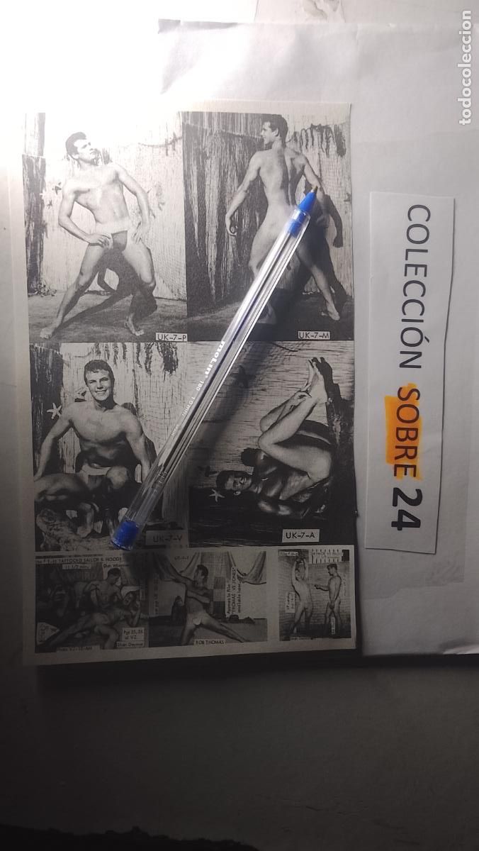 Autres: hoja tematica gay artistica fotografica o comic hombre erotico desnudos culturismo homo sexo EROTICA