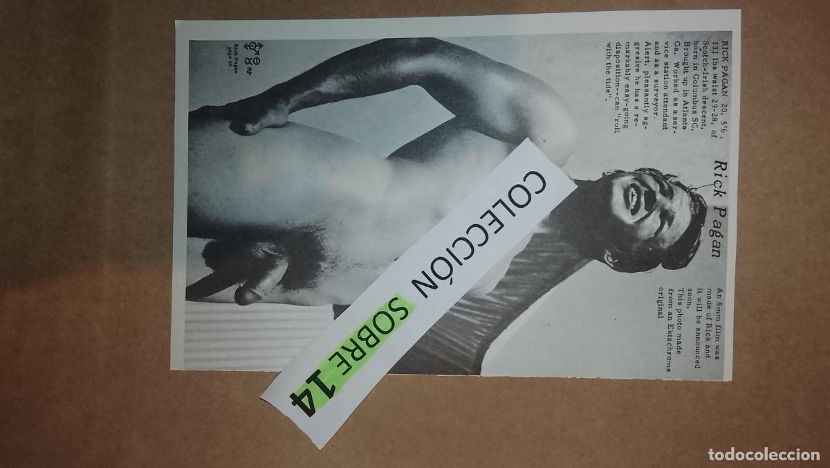Otros: hoja tematica gay artistica fotografica o comic hombre erotico desnudos culturismo homo sexo EROTICA
