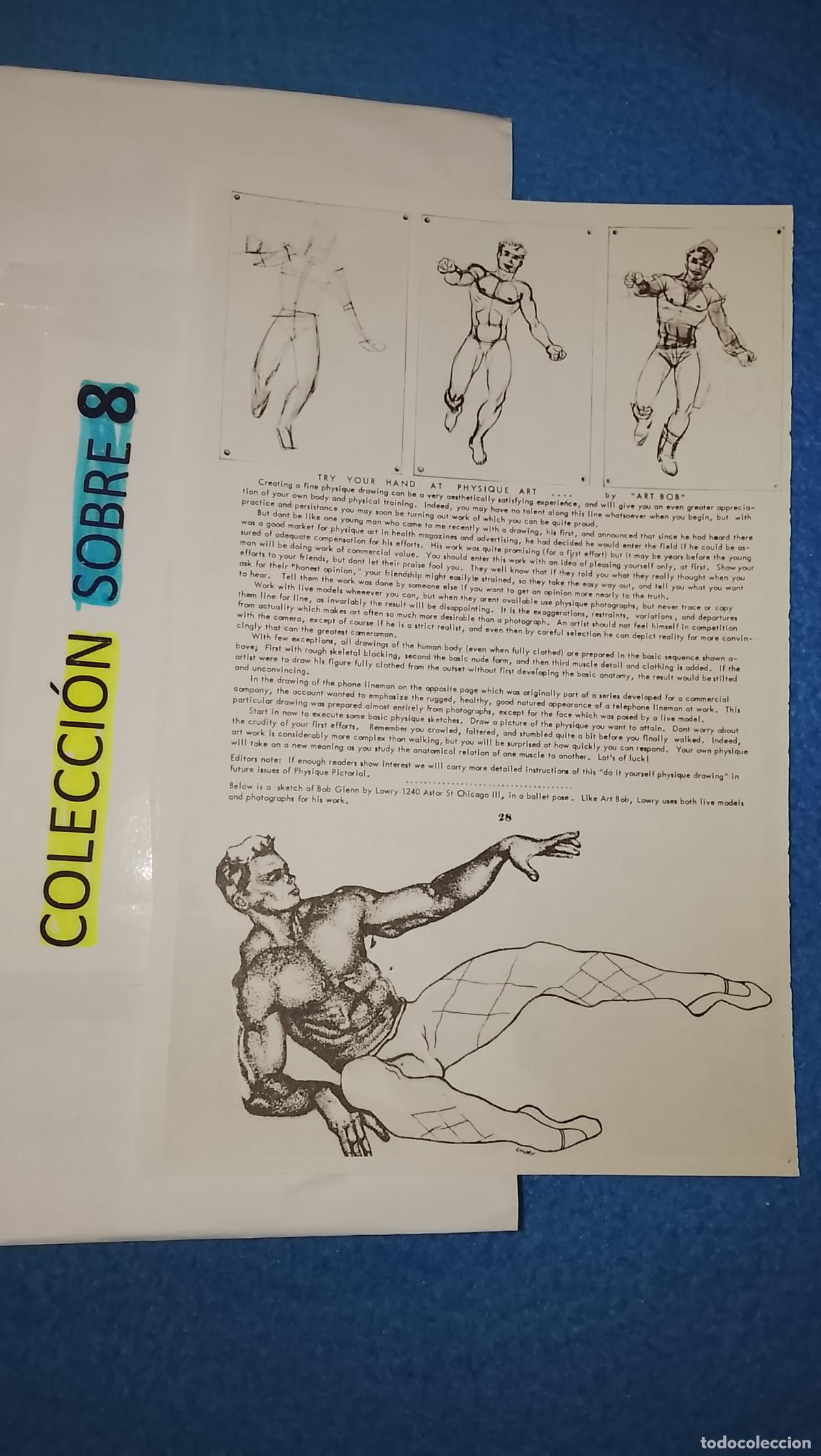 Outros: hoja tematica gay artistica fotografica o comic hombre erotico desnudos culturismo homo sexo EROTICA