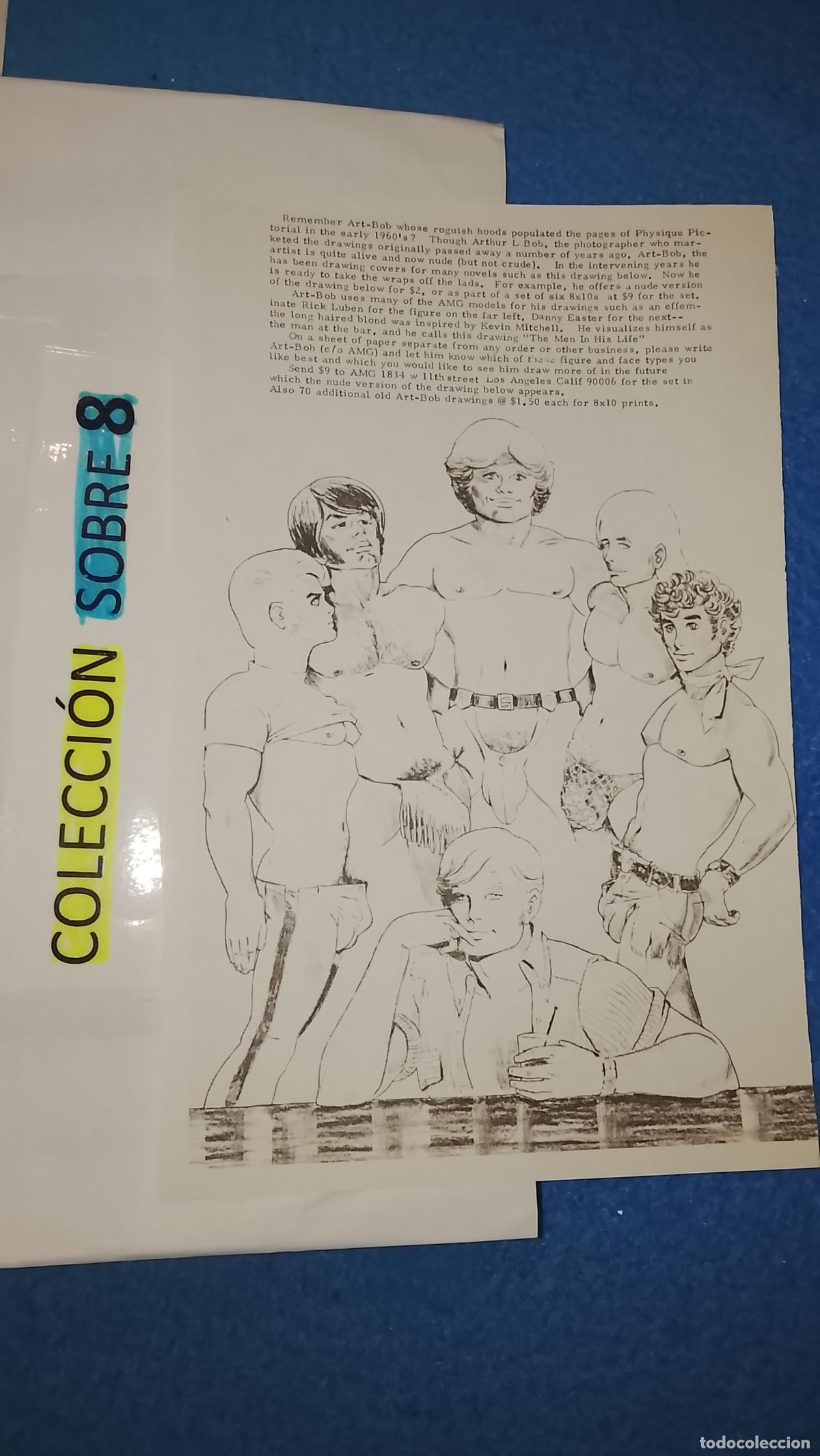 Outros: hoja tematica gay artistica fotografica o comic hombre erotico desnudos culturismo homo sexo EROTICA