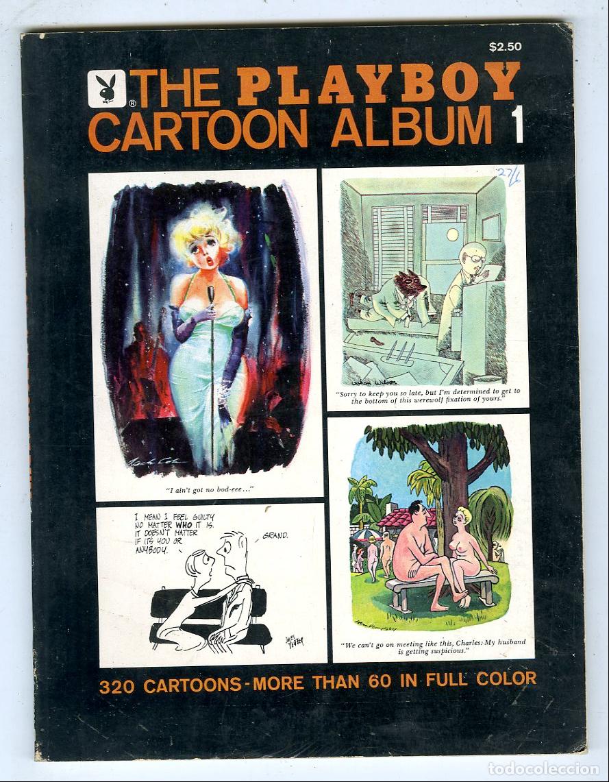 Otros: The Playboy Cartoon Album 1 / 320 Cartoons-More Than 60 in Full Colors / Playboy Press 1963 - Hugh M