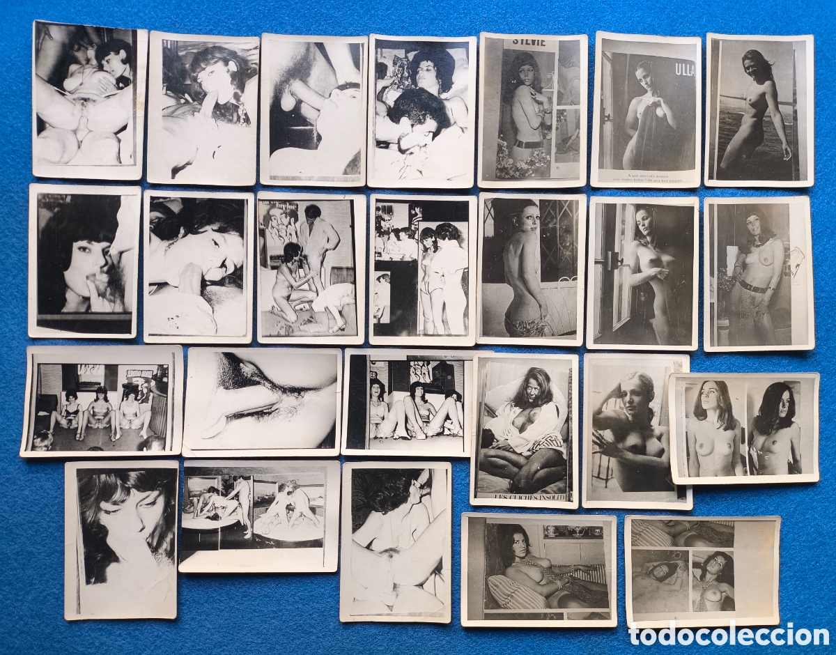 Otros: PORNOGRAFIA XXX PORN SEX PICTURE MAGAZINE FOTOGRAF&Iacute;A PORNO LOTE 25 C. 1970