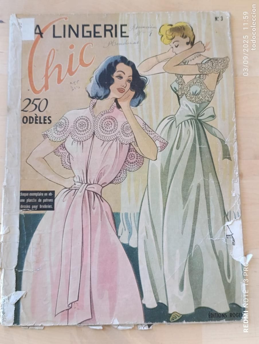 Otros: ANTIGUA REVISTA DE MODA.