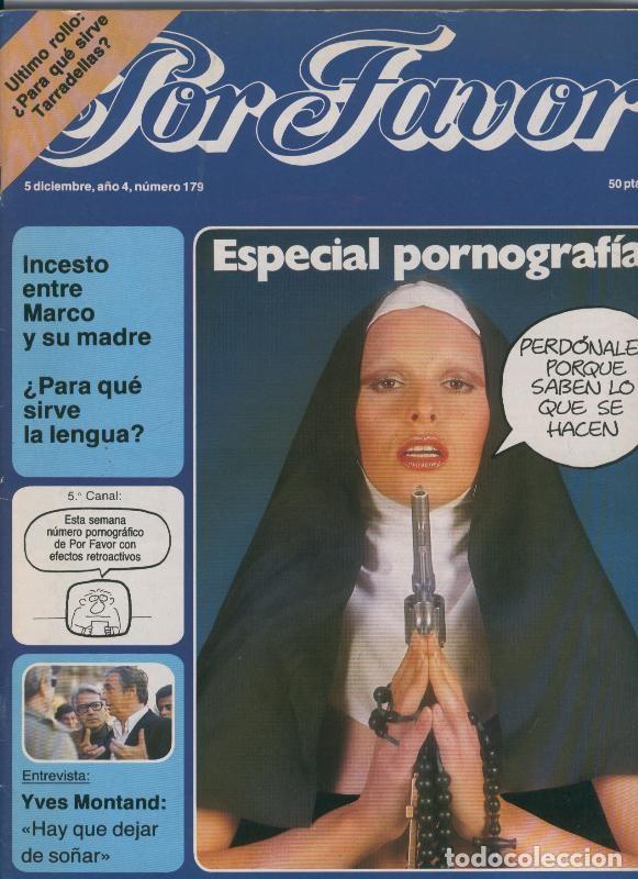 Andere Artikel: Por Favor numero 179, 5 diciembre 1977: especial pornografia - Varios