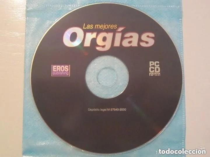 Otros: CDROM - LAS MEJORES ORGIAS . con algunas rayas superficiales pero funciona