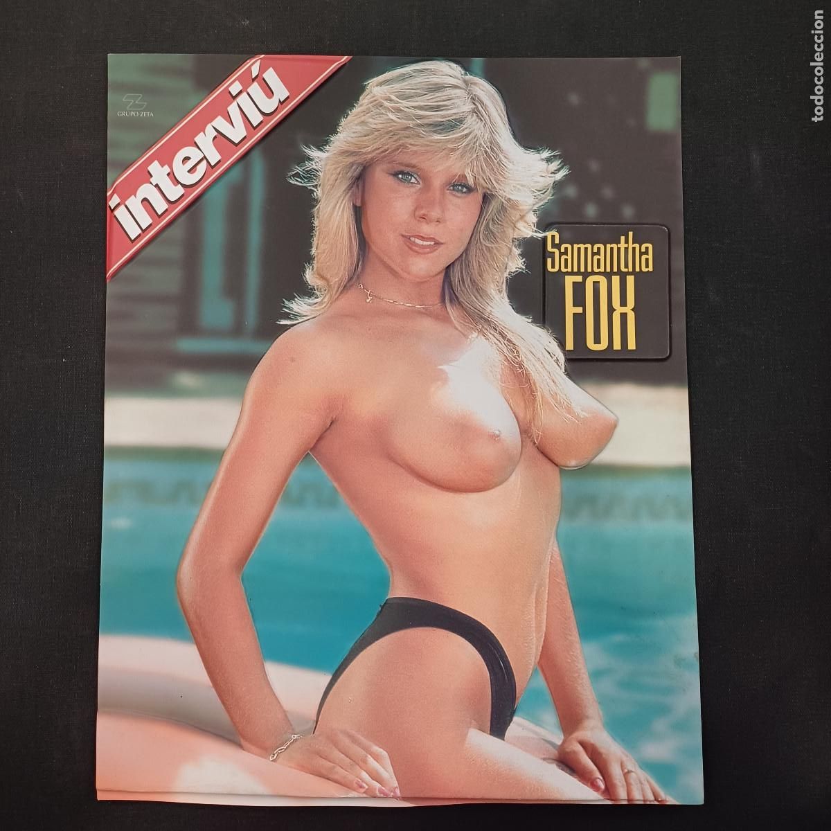 Otros: SAMANTHA FOX/INTERVIU POSTER/LAMINA A RELIEVE.
