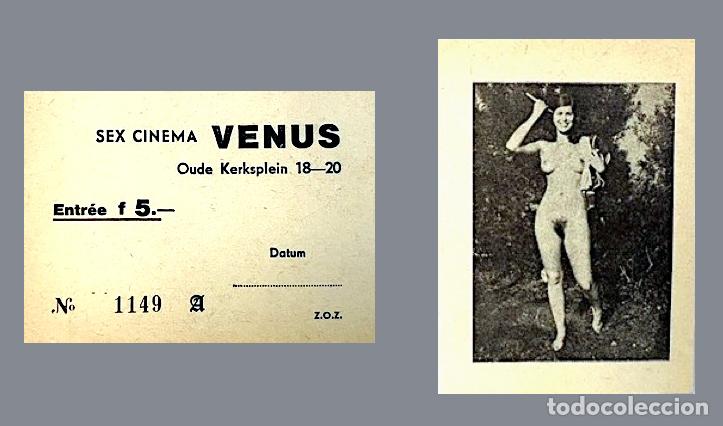 Others for Adults: Entrada para el Sex Cinema Venus (el m&aacute;s antiguo del Barrio Rojo de Amsterdam, hoy desaparecido)