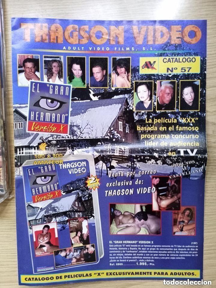 Otros: Cat&aacute;logo de peliculas porno Thagson Video N 57