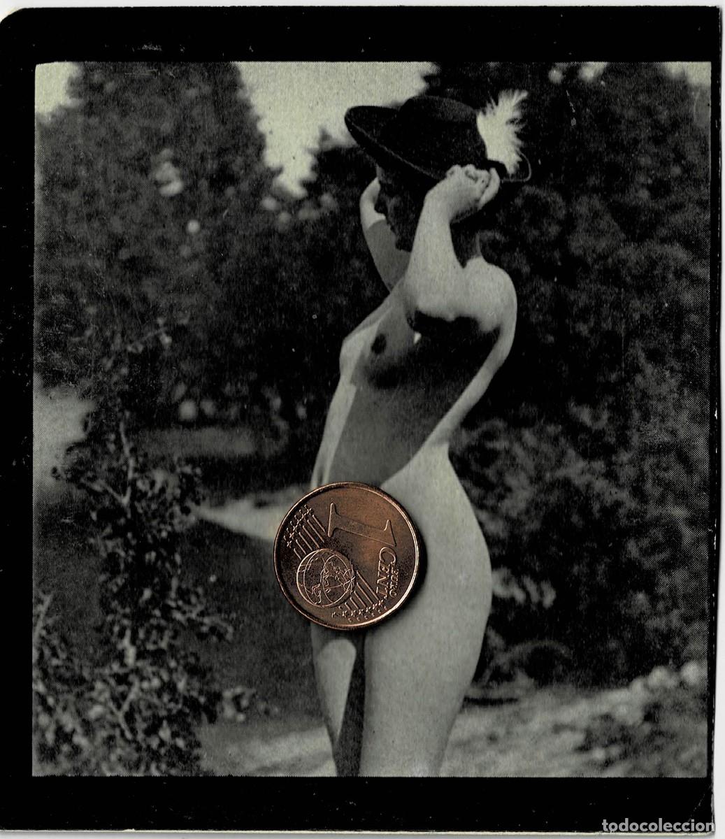 Otros: FOTOGRAFIA ESTEROSCOPICA EROTICA DE MUJER CON SOMBRERO JUNTO AL RIO. P-ESTEROTICA-030