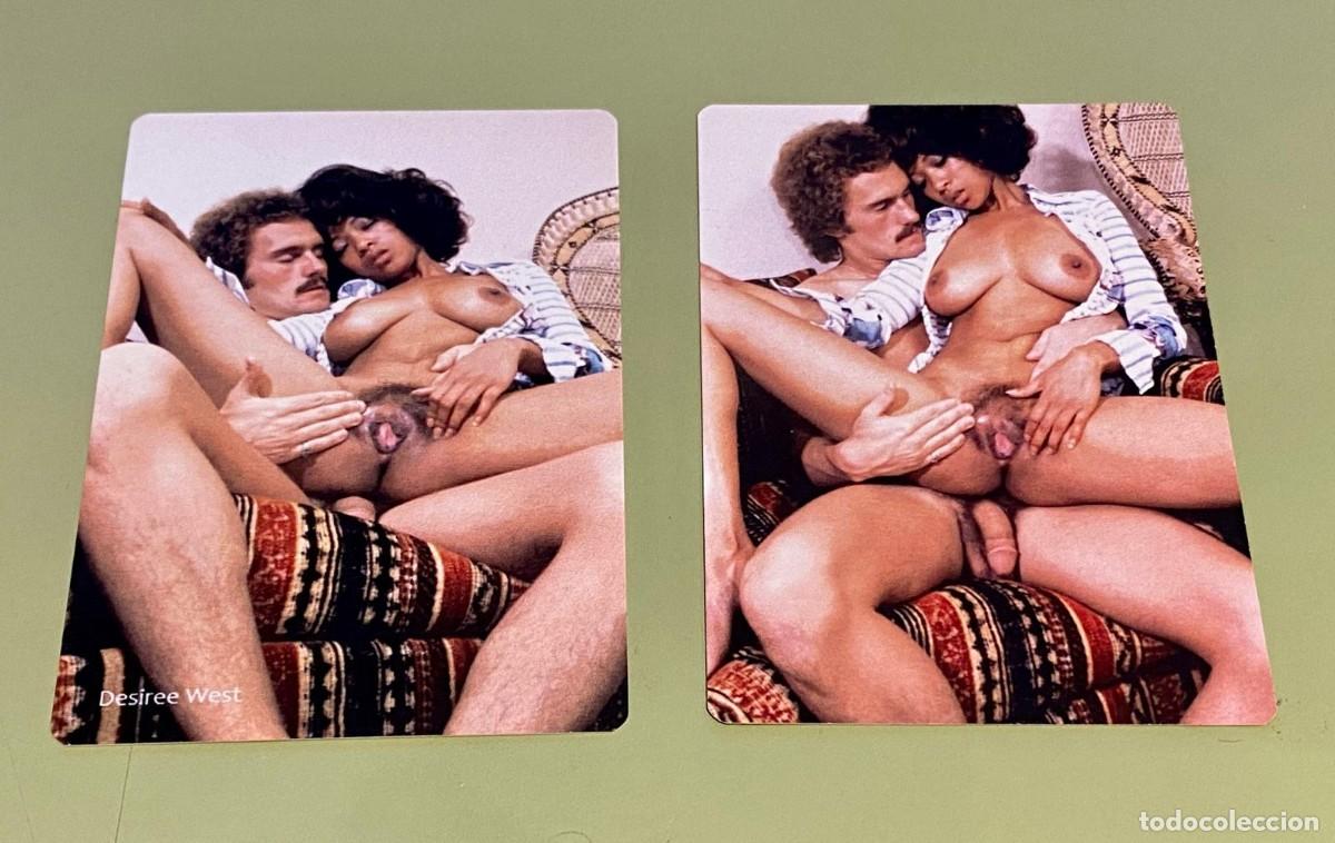 Otros: CARTA: Desiree West & Joey Silvera - Scene 'Play Only with Me' (1976)- DATACARD - 6,5x9 cm (D48)