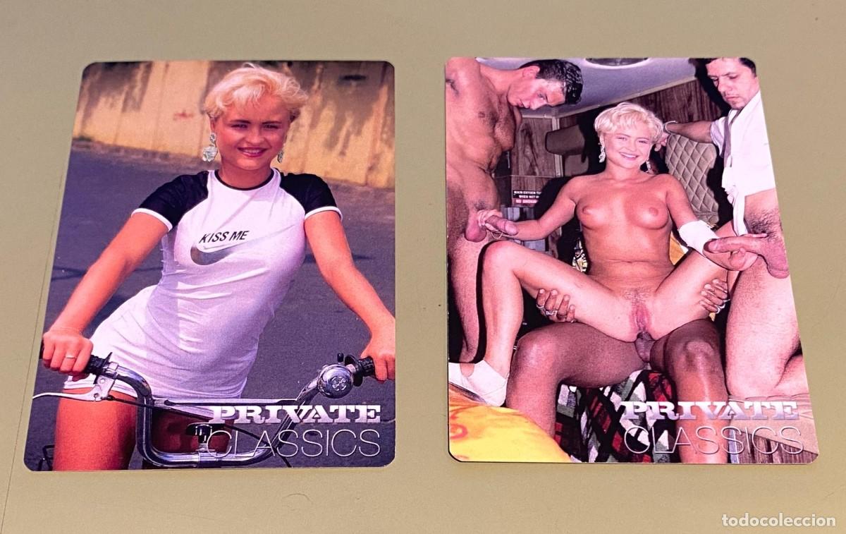 Otros: CARTA: Nicolette Orsini - Hungarian Pornstar Anal Private Classic - DATACARD - 6,5x9 cm (D48)