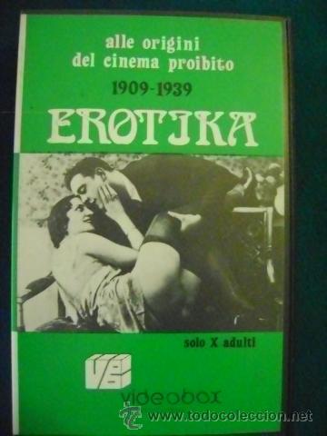 Peliculas: VHS Alle origini del cinema proibito 1909-1939 Erotika