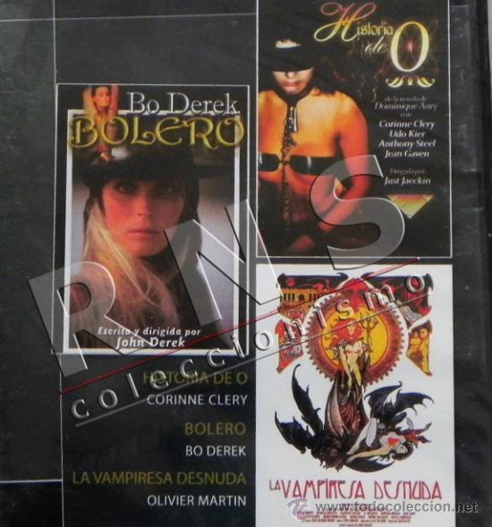 Films: DVD PEL&Iacute;CULAS ER&Oacute;TICAS BOLERO LA VAMPIRESA DESNUDA HISTORIA DE O PEL&Iacute;CULA BO DEREK ER&Oacute;TICA &iquest;TERROR ?