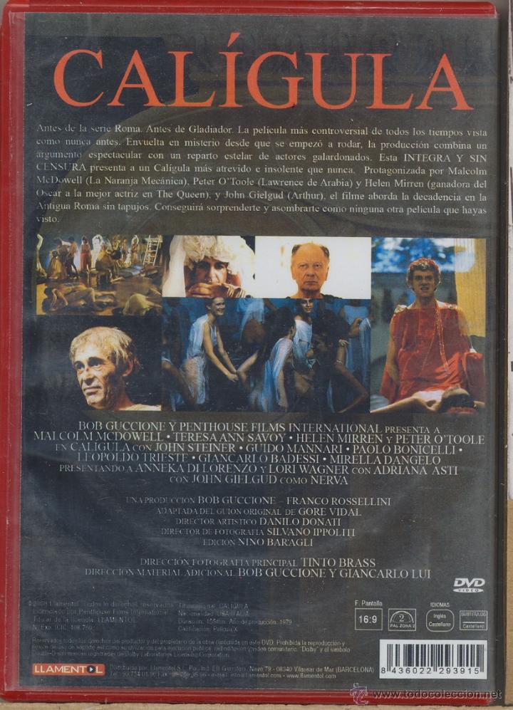 Peliculas: Caligula - Dvd - Foto 2
