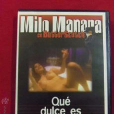 Peliculas: DVD PELICULA X - QUE DULCE ES - MILO MANARA