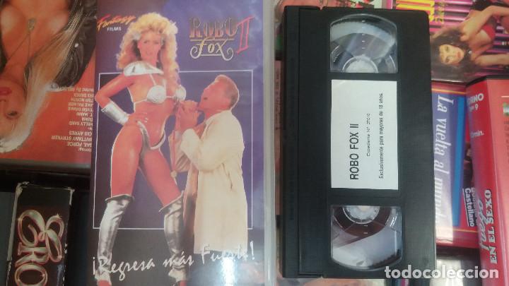 Films: ROBO FOX 2 (PARTE MUJER, PARTE MAQUINA SEXUAL) - 1988 VHS- Angela Baron, Randy West, Jamie Gillis