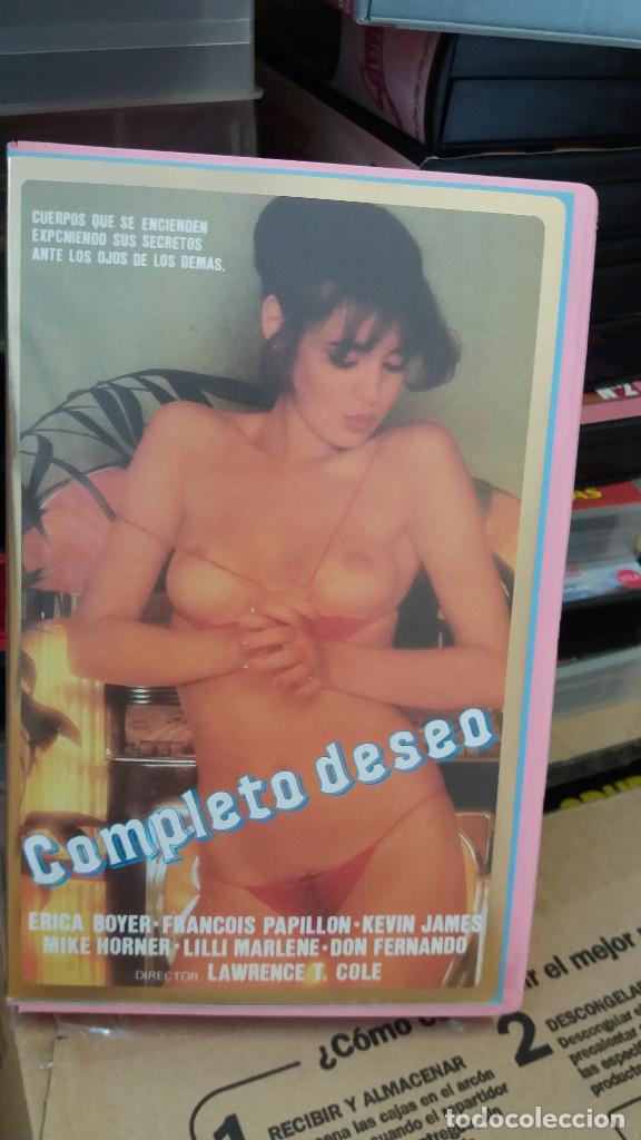 Films: COMPLETO DESEO- VHS- ERICA BOYER- LILLI MARLENE