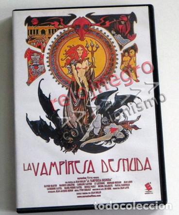 Filme: LA VAMPIRESA DESNUDA DVD PEL&Iacute;CULA SUSPENSE TERROR ER&Oacute;TICA JEAN ROLLIN SECTA -MEZCLA DE VAMPIRISMO CF