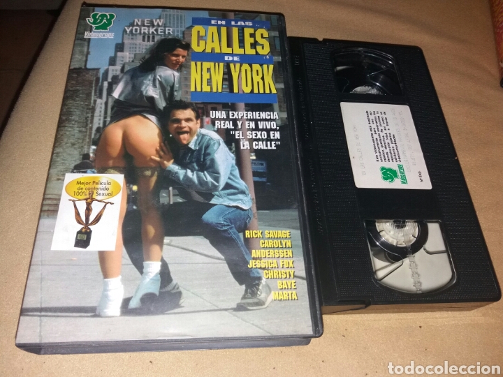 Films: En las calles de new york- vhs- videogrups