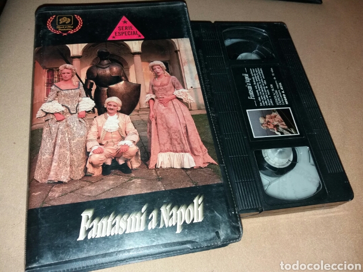 Peliculas: Fantasmi a napoli- vhs- magdalena lynn- sandrin van herpe