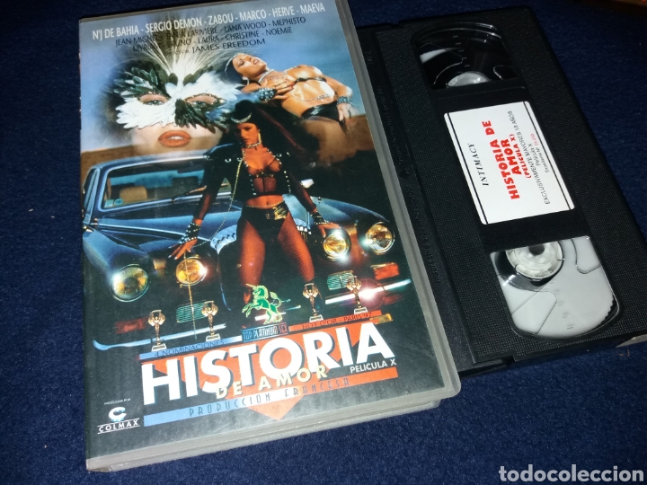 Films: Historia de amor- vhs- n'j de bahia- sergio demon