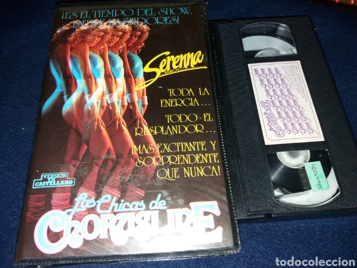 Films: Las chicas de chorusline- vhs- serenna