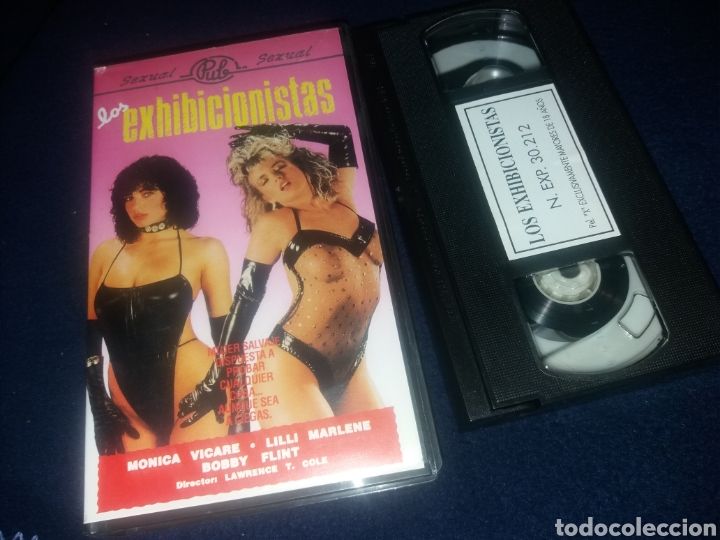Films: Los exhibicionistas- vhs- monica vicare- lilli marlene