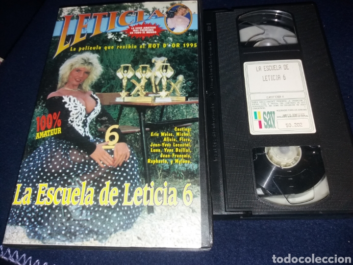 Films: La escuela de leticia 6- vhs-