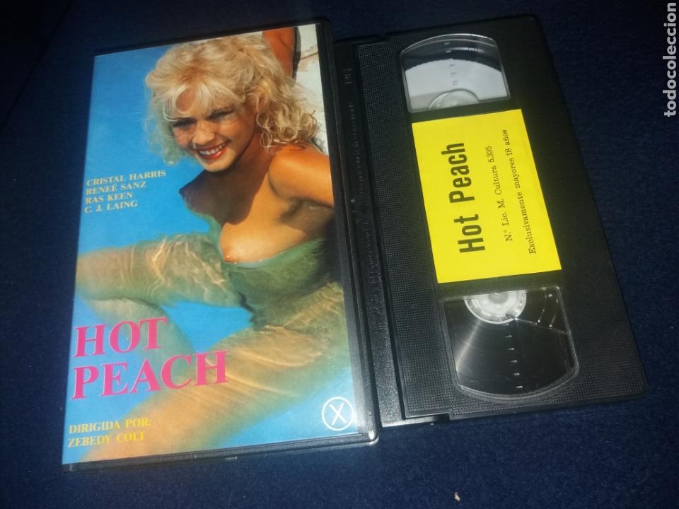 Films: Hot peach- vhs- cristal harris- renee sanz- n&deg;exp.5.335