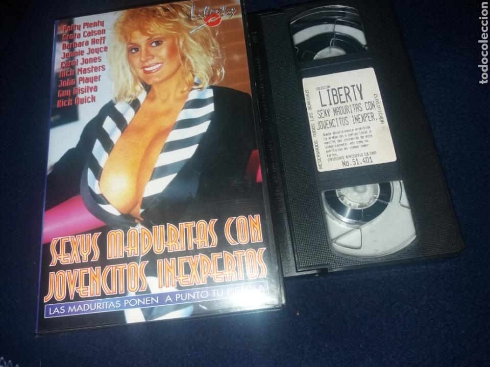 Films: Sexys maduritas con jovencitos inexpertos- vhs- patty plenty- greta calson