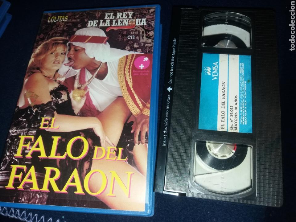 Films: El falo del faraon- vhs- el rey de la lengua