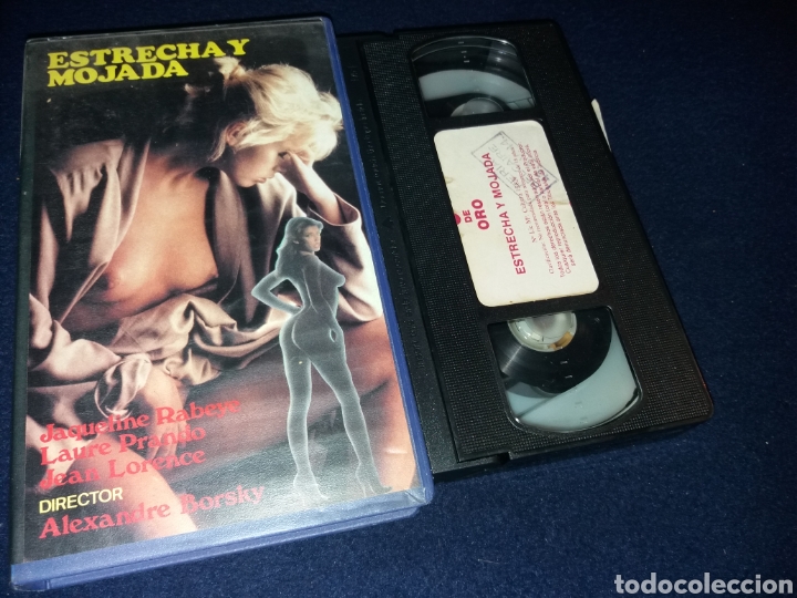 Films: Estrecha y mojada- vhs- jaqueline rabeye- laure prando- n&deg; exp. 13.829