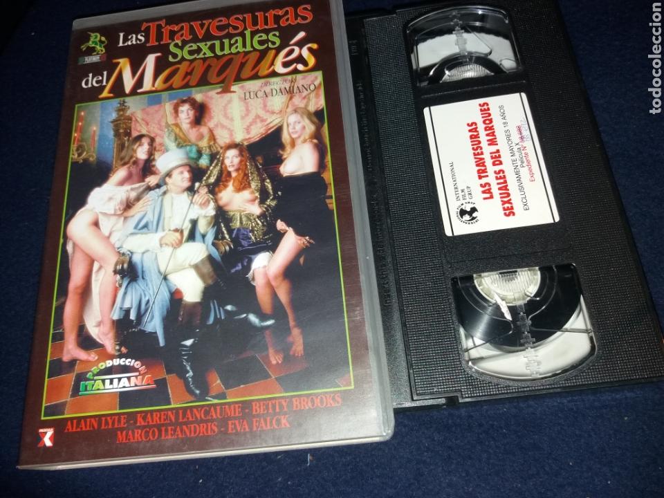 Peliculas: Las travesuras sexuales del marques- vhs- luca damiano- alain lyle- (xx2)