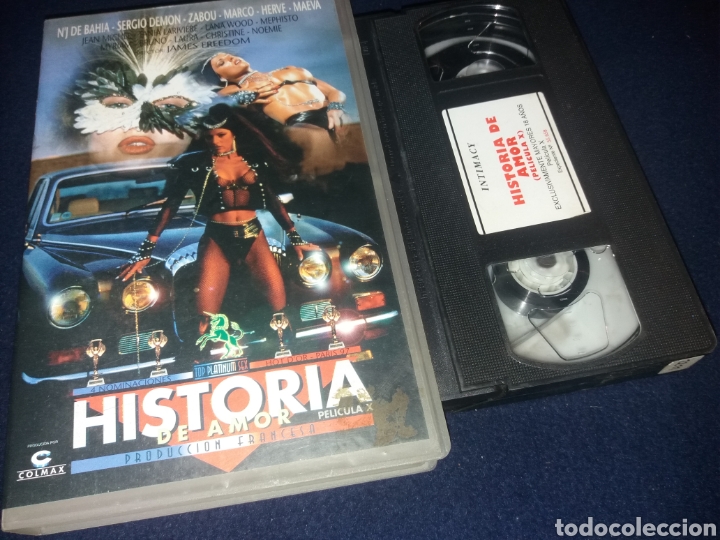Films: Historia de amor- vhs- n'j de bahia- (xx3)