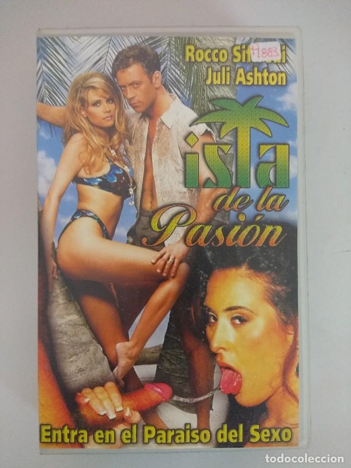 Peliculas: VHS EROTICO/LA ISLA DE LA PASION/ROCCO SIFFREDI/JULI ASTON.