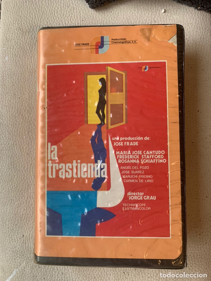Filme: La trastienda pel&iacute;cula Vhs primera edici&oacute;n erotica
