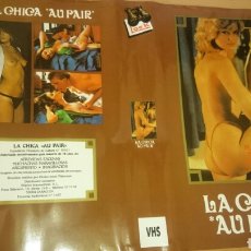 Peliculas: CARATULA ORIGINAL VHS CHICA AU PAIR