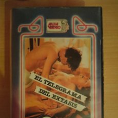 Peliculas: EL TELEGRAMA DEL ÉXTASIS (BLUE ECSTASY, 1976) VHS - FRÉDÉRIC LANSAC