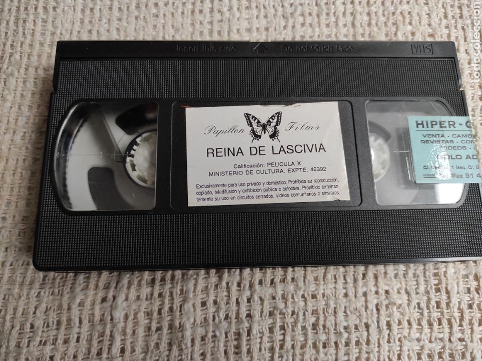 Film: VHS, Reina de lascivia , carol lynn - PAPILLON FILMS EROTISMO VINTAGE