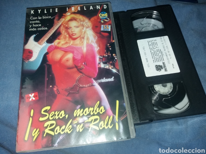 Films: Sexo morbo y rock'n roll- vhs- kylie ireland- krista- xx3