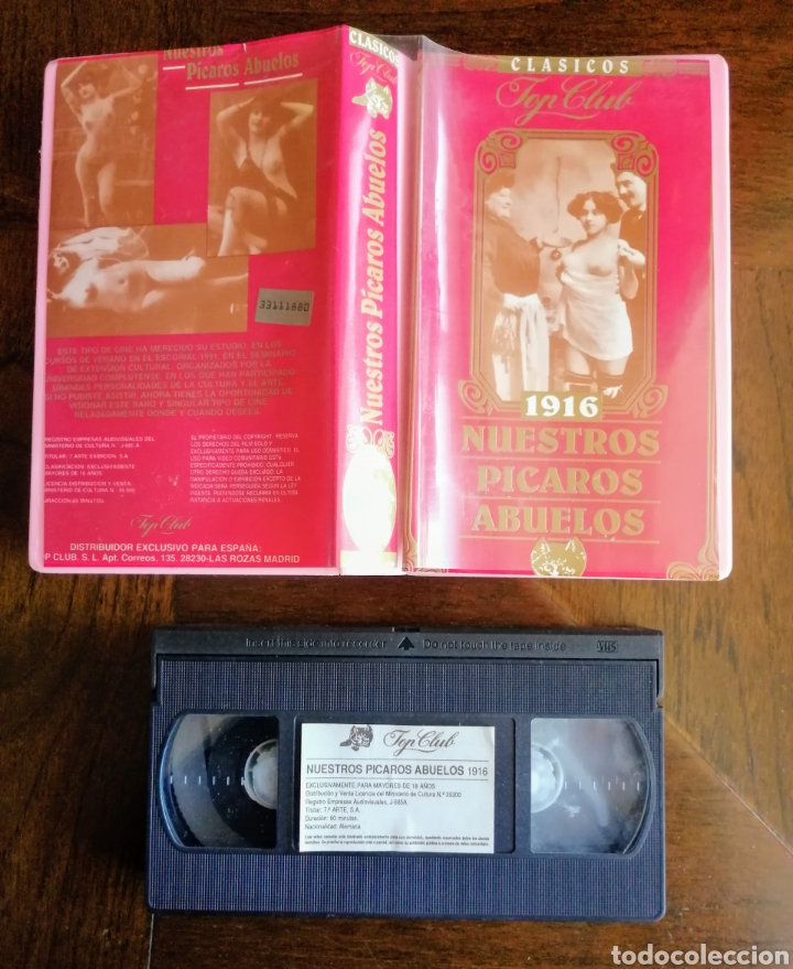 Filme: PELICULA EROTICA. VHS . - NUESTROS. PICAROS ABUELOS - ENVIO CERTIFICADO INCLUIDO.