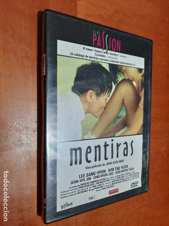 Films: MENTIRAS. LEE SANG HYUN. KIM TAE YEON. ER&Oacute;TICA. DVD EN BUEN ESTADO.