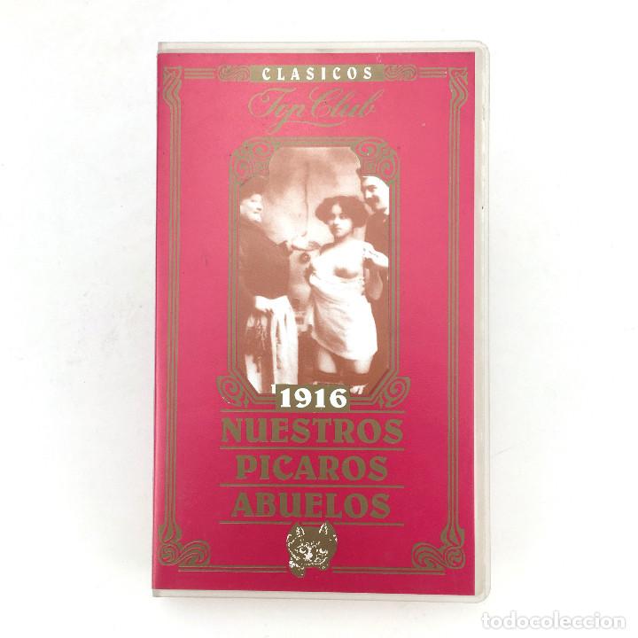Peliculas: NUESTROS PICAROS ABUELOS 1916. MATERIAL SICALIPTICO CLASICOS TOP CLUB VINTAGE CINE EROTICO RETRO VHS