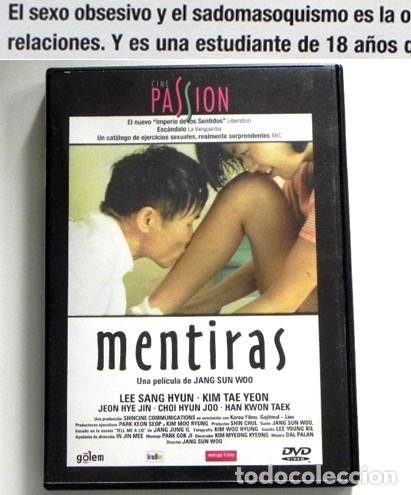 Filme: MENTIRAS DVD PEL&Iacute;CULA JANG SUN WOO COREA - RELACI&Oacute;N DE CHICA CON MADURO SEXO OBSESOS SADOMASOQUISMO