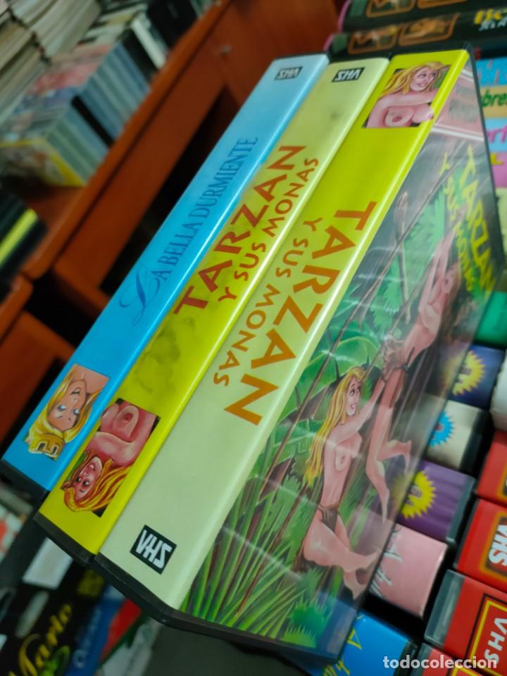 Films: LOTE 5 PELICULAS PORNO ANIMADO y c&oacute;mic er&oacute;tico..VHS