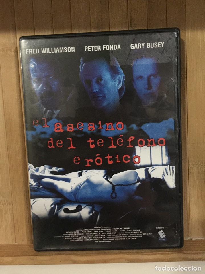 Filme: El asesino del tel&eacute;fono er&oacute;tico DVD SEMINUEVO